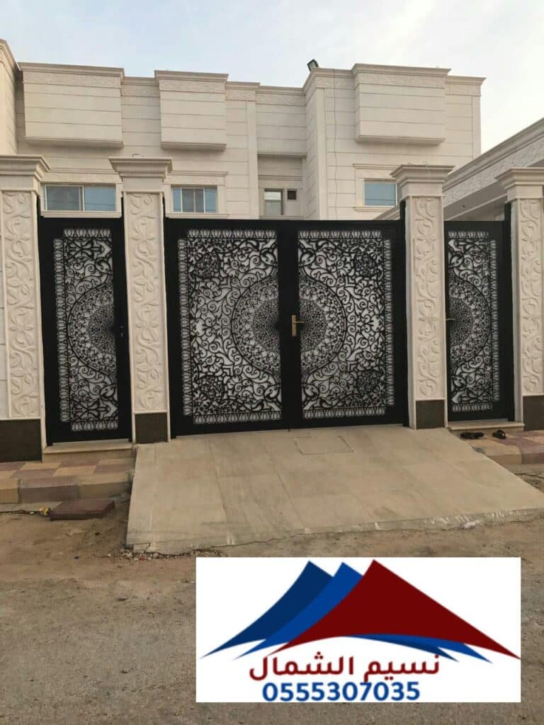 حداد ابواب حديد حي لبن