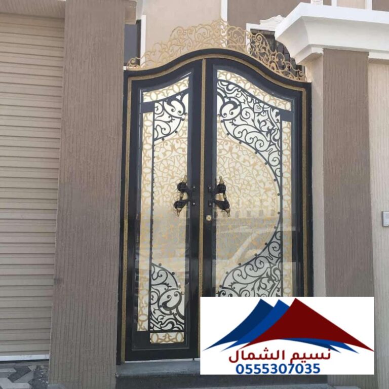 حداد ابواب حديد متخصص في حي لبن