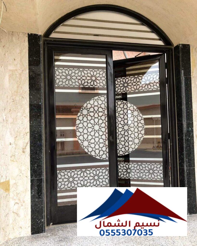 حداد ابواب حديد حي لبن