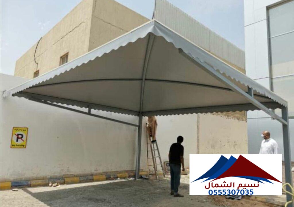 سواتر ومظلات حي النرجس